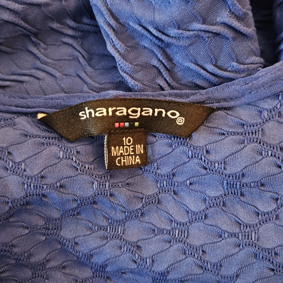 Sharagano Blue Sleeveless Maxi Dress - Size 10💙 - Picture 5 of 7